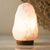 12v 12w 1-2kg Himalayan White Salt Lamp Crystal Rock Natural Shape Unique Lamps - by Stevie Buoy