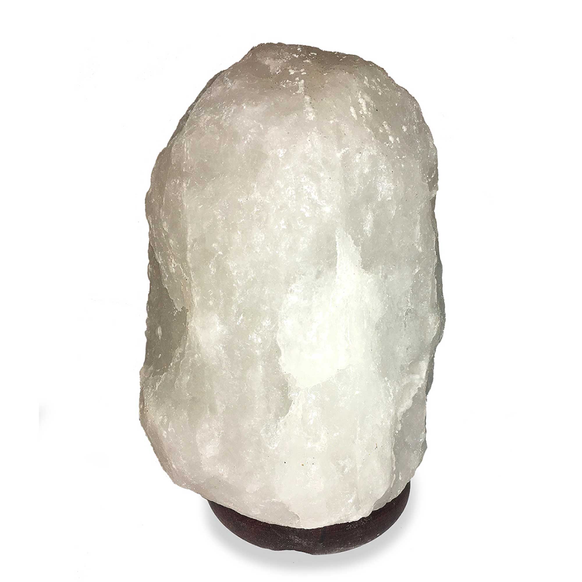 12v 12w 1-2kg Himalayan White Salt Lamp Crystal Rock Natural Shape Unique Lamps - by Stevie Buoy