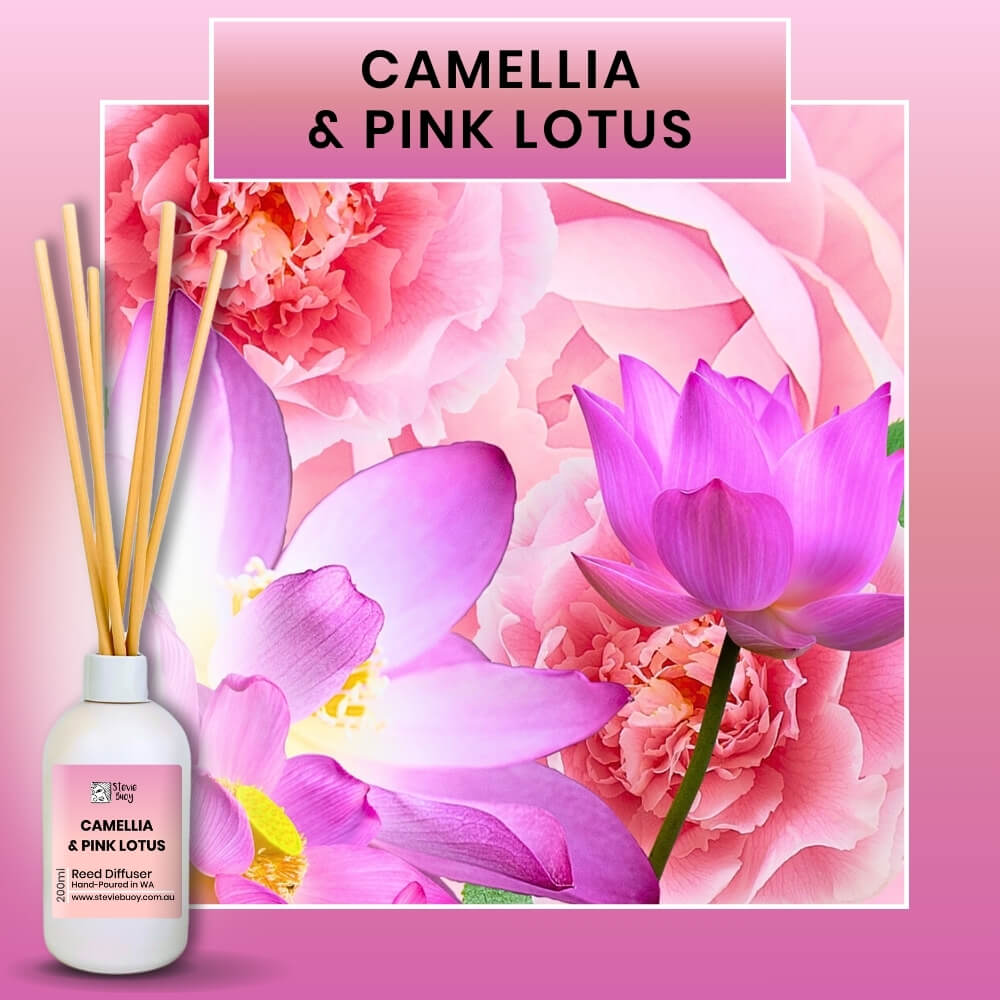 Camellia &amp; Pink Lotus Reed Diffuser