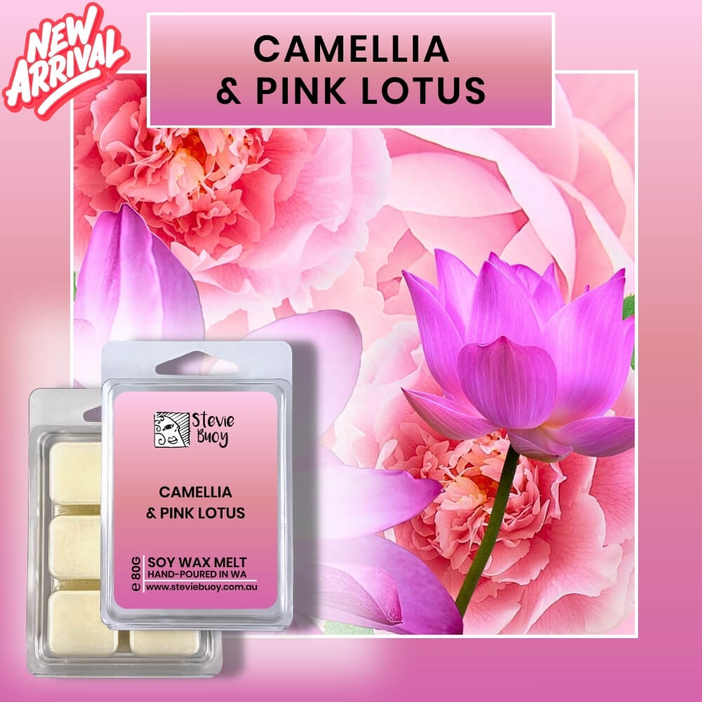 Camellia &amp; Pink Lotus Clamshell Wax Melts