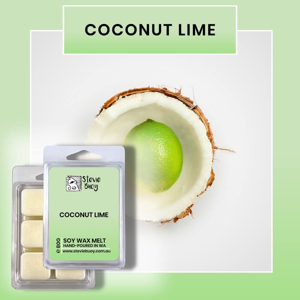 Coconut Lime Clamshell Wax Melts