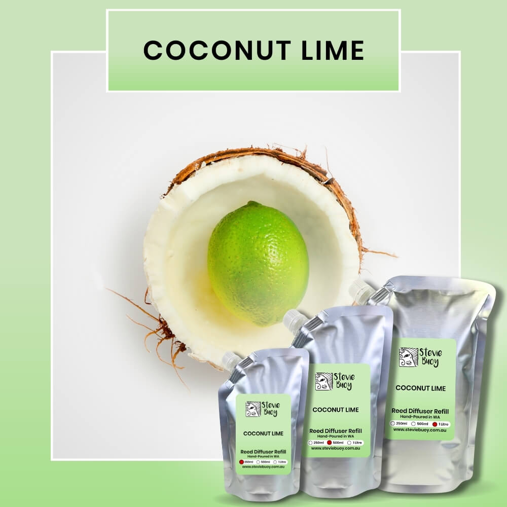 Coconut Lime Reed Diffuser Refill