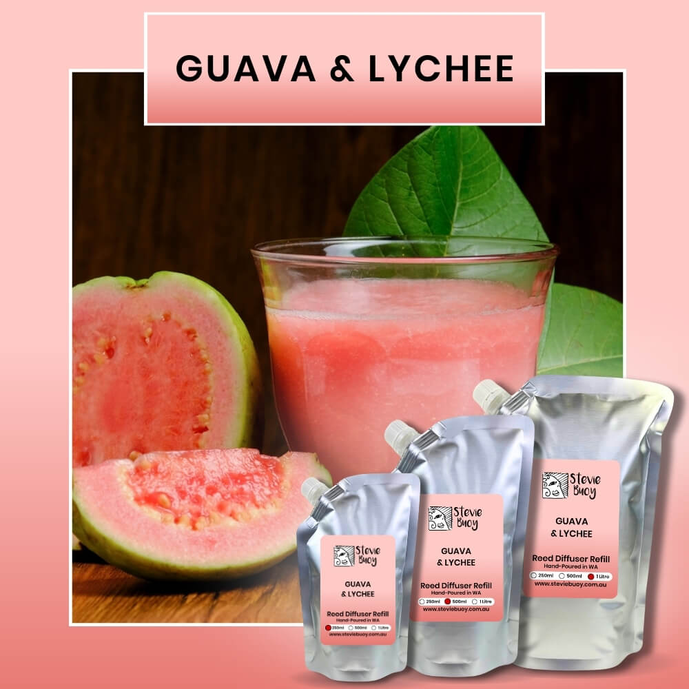 Guava &amp; Lychee Reed Diffuser Refill