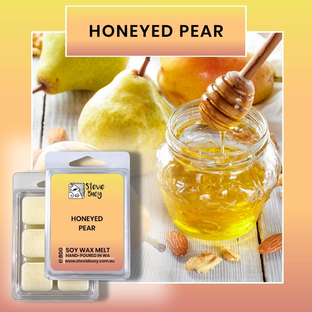 Honeyed Pear Clamshell Wax Melts