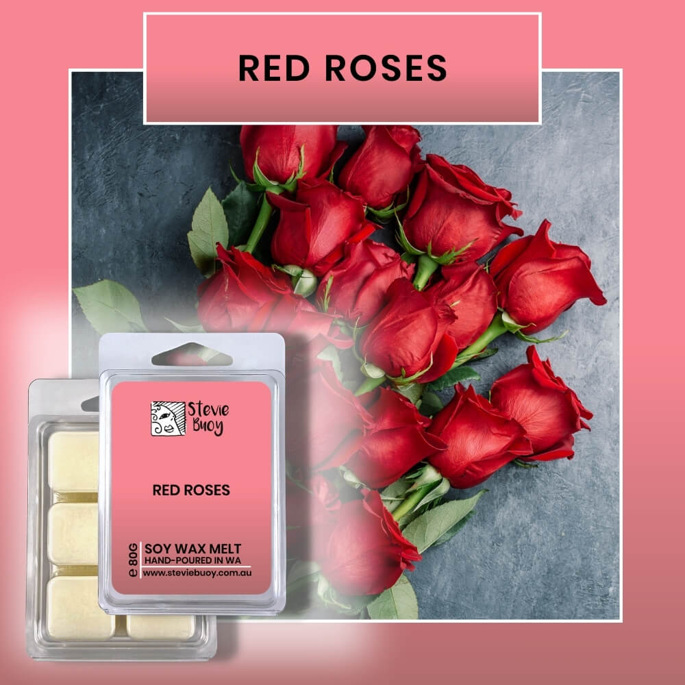 Red Roses Clamshell Wax Melts