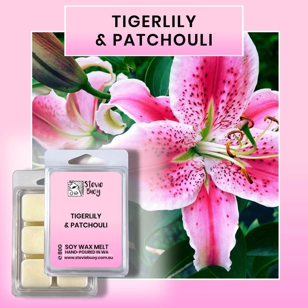 Tigerlily &amp; Patchouli Clamshell Wax Melts