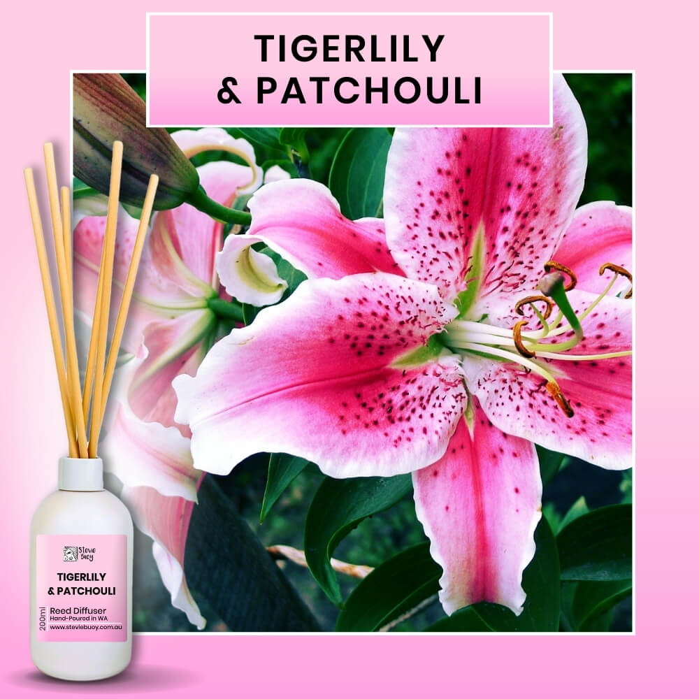 Tigerlily &amp; Patchouli Reed Diffuser