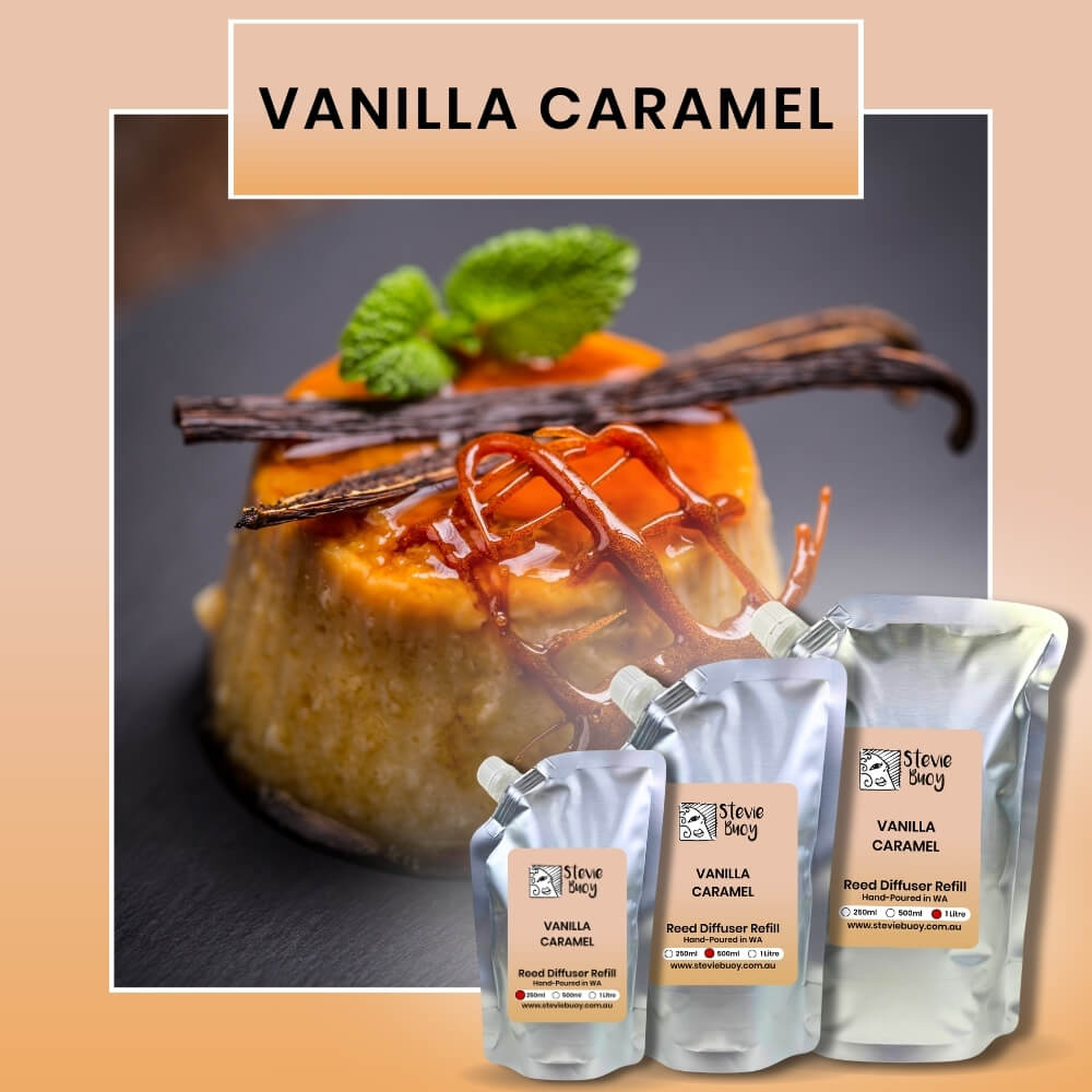 Vanilla Caramel Reed Diffuser Refill