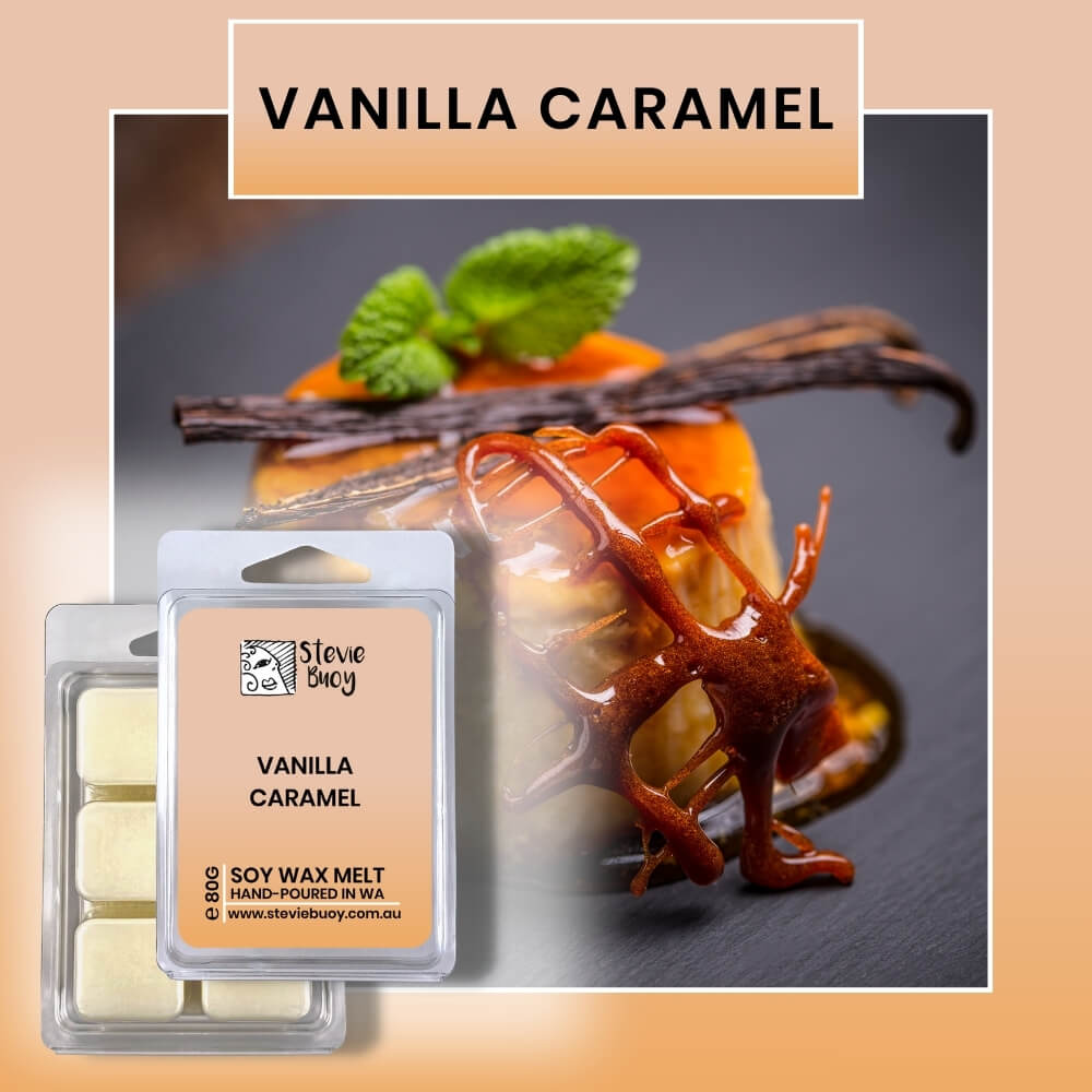 Vanilla Caramel Clamshell Wax Melts