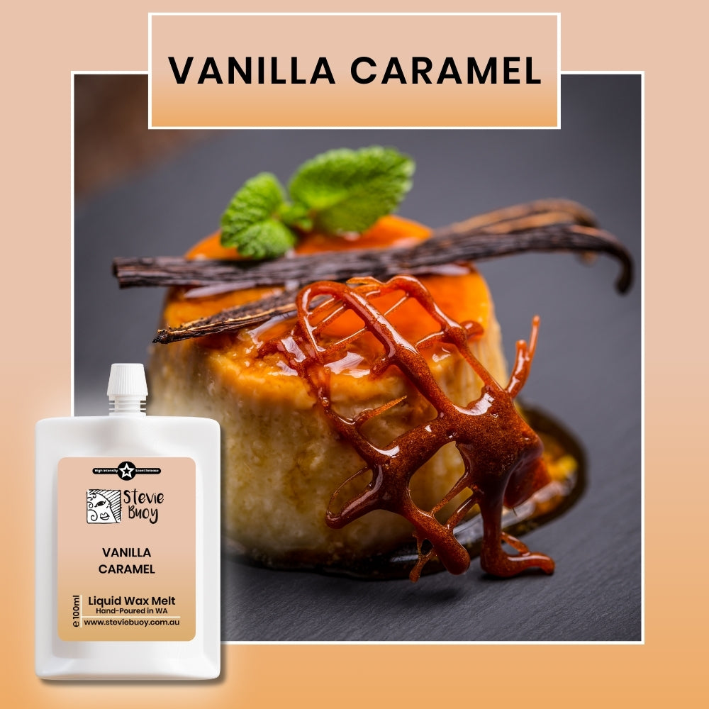 Vanilla Caramel Liquid Wax Melts