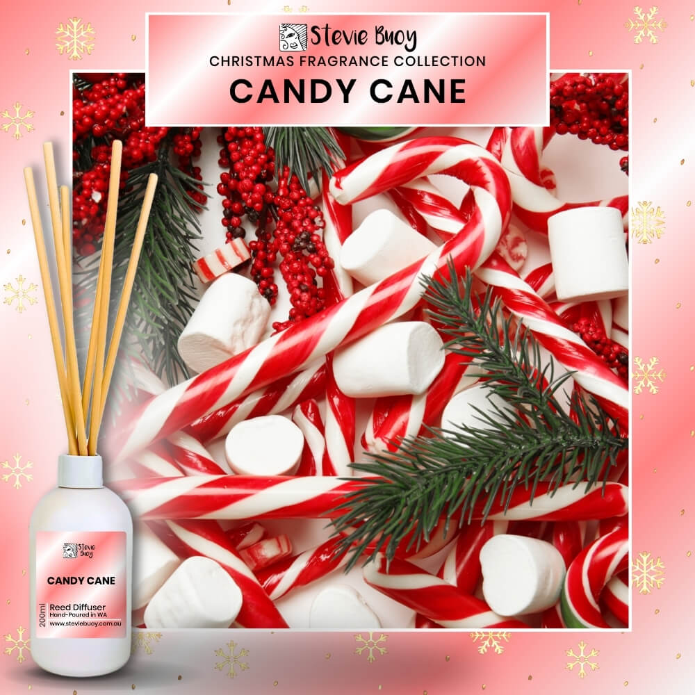 Candy Cane Reed Diffuser