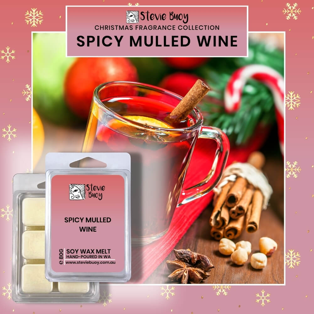 Spicy Mulled Wine Clamshell Wax Melts