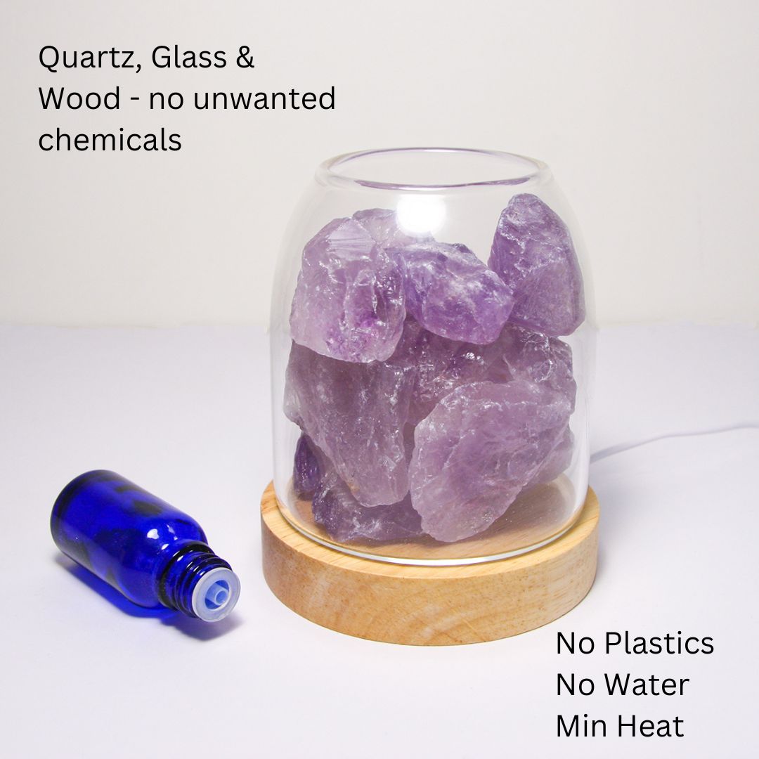 Aurora Crystal Diffuser - Amethyst - by Stevie Buoy