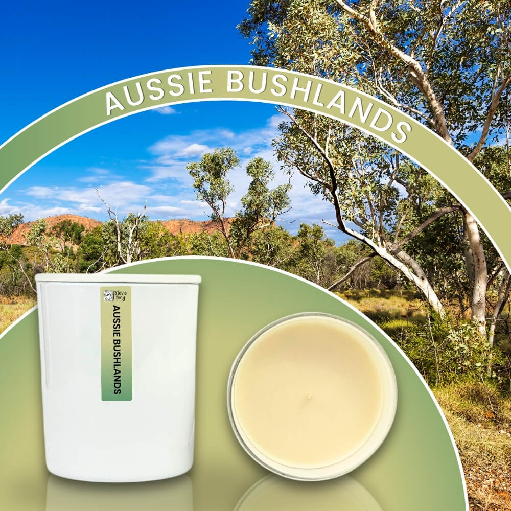 Aussie Bushlands Scented Cocosoy Candles - Large by Stevie Buoy