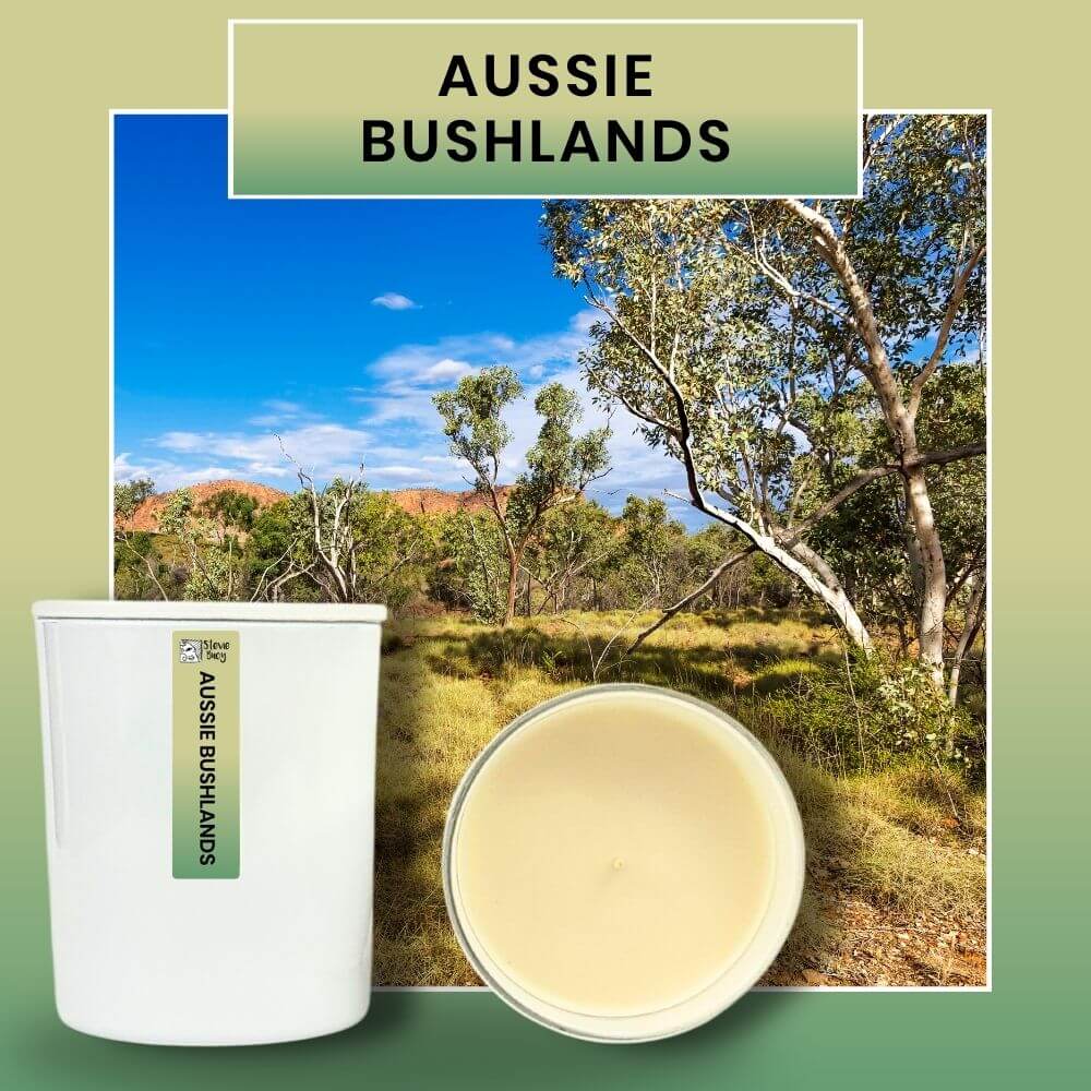 Aussie Bushlands Scented Cocosoy Candles - Large by Stevie Buoy