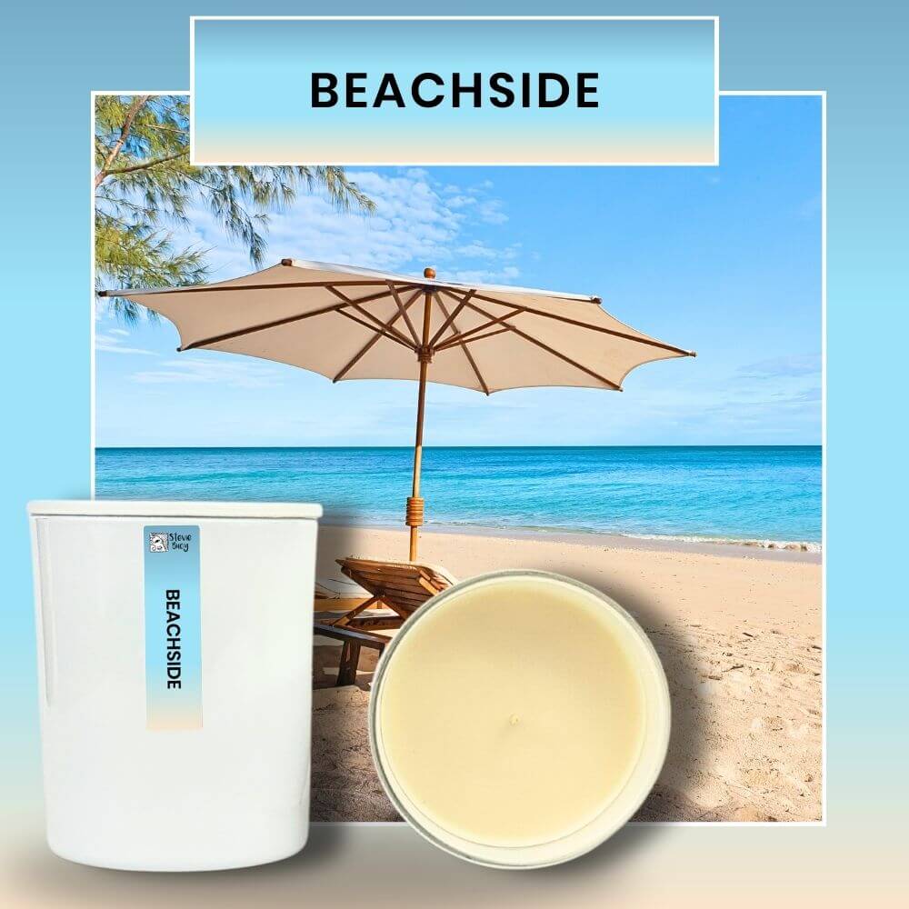 Beachside Scented Cocosoy Candles - Large by Stevie Buoy