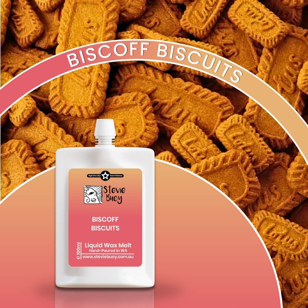 Biscoff Biscuits Liquid Wax Melts - by Stevie Buoy