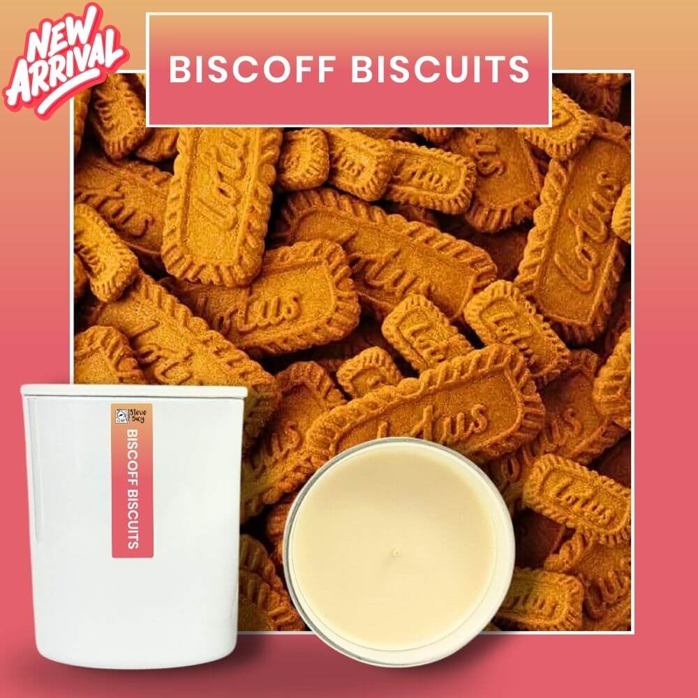 Biscoff Biscuits Scented Cocosoy Candles - Large by Stevie Buoy