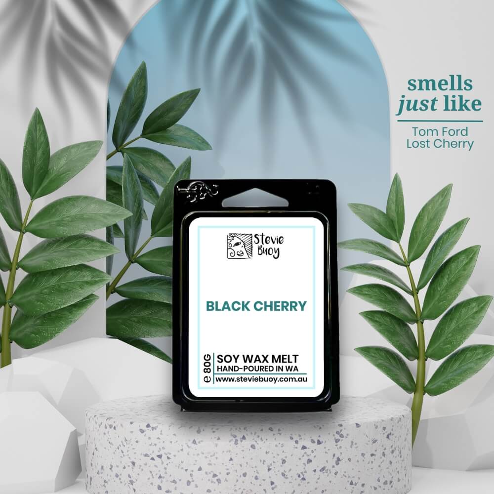 Black Cherry Perfume Wax Melts - by Stevie Buoy