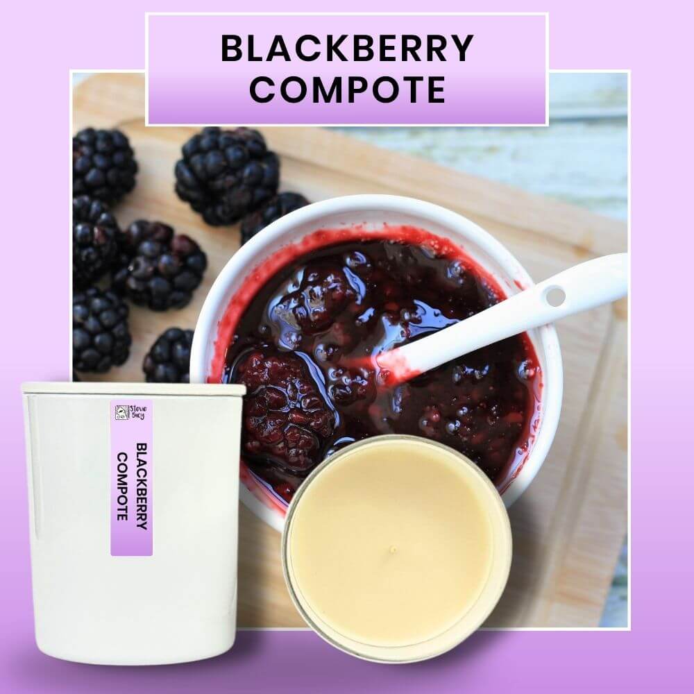 Blackberry Compote Scented Cocosoy Candles - Medium by Stevie Buoy ?? Shop now!!