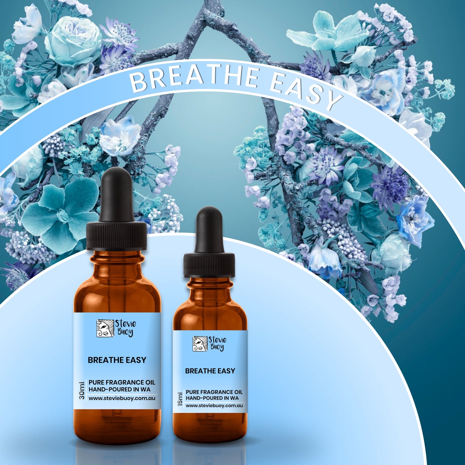 Breathe Easy Fragrance Oil for Aroma Diffusers - by Stevie Buoy