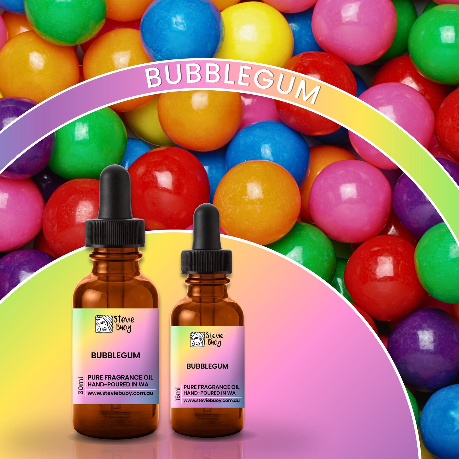 Bubblegum Fragrance Oil for Aroma Diffusers - by Stevie Buoy