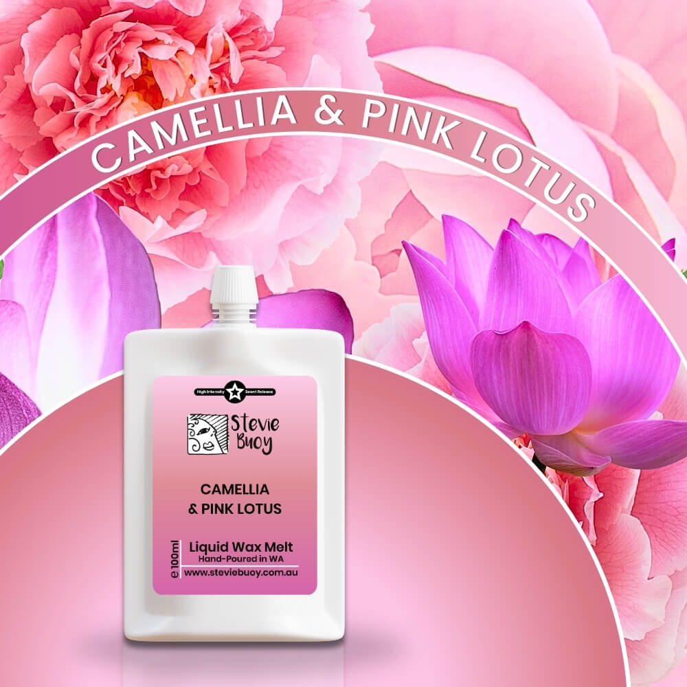 Camellia &amp; Pink Lotus Liquid Wax Melts - by Stevie Buoy