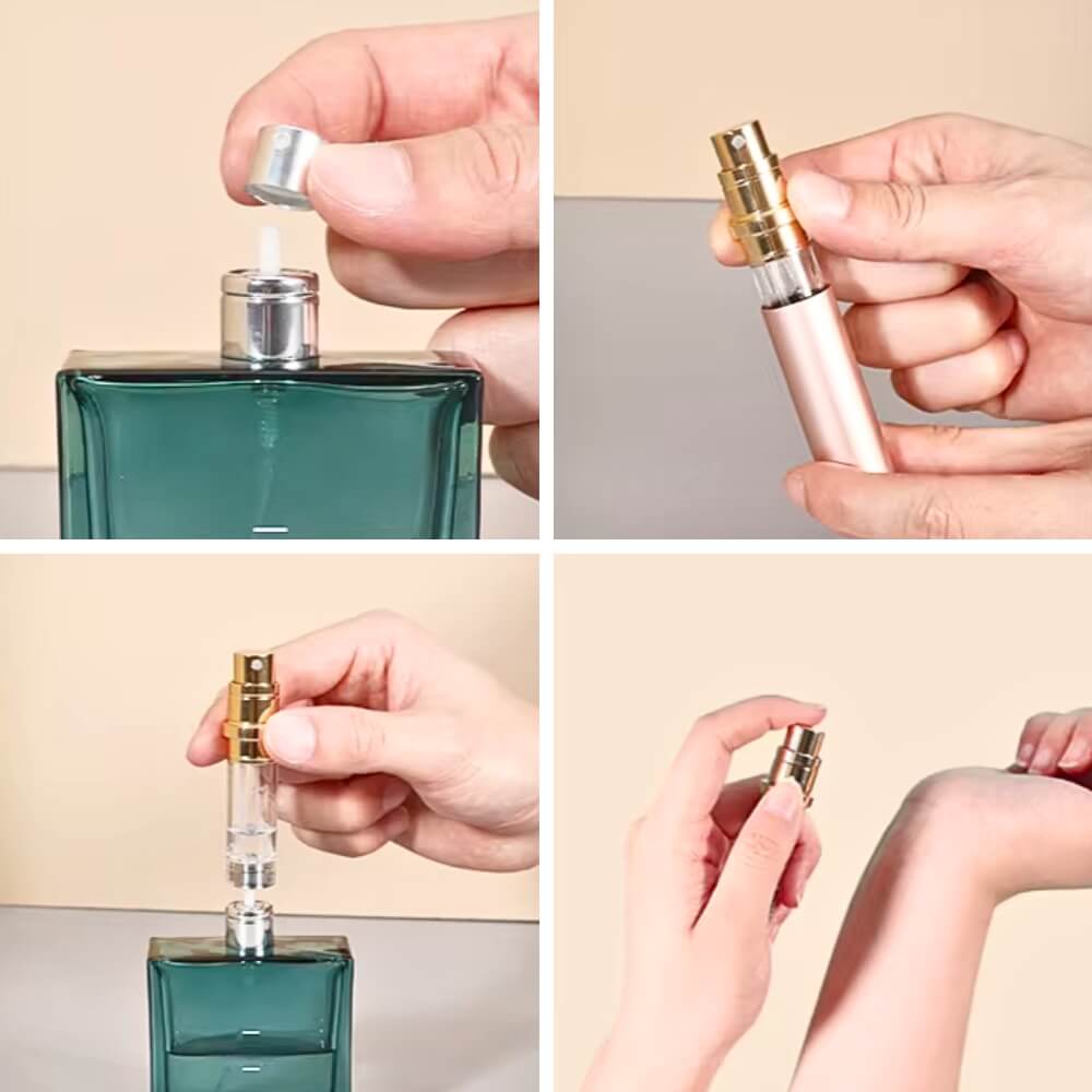 Champagne 5ml Refillable Mini Perfume Bottle - 5ml by Stevie Buoy