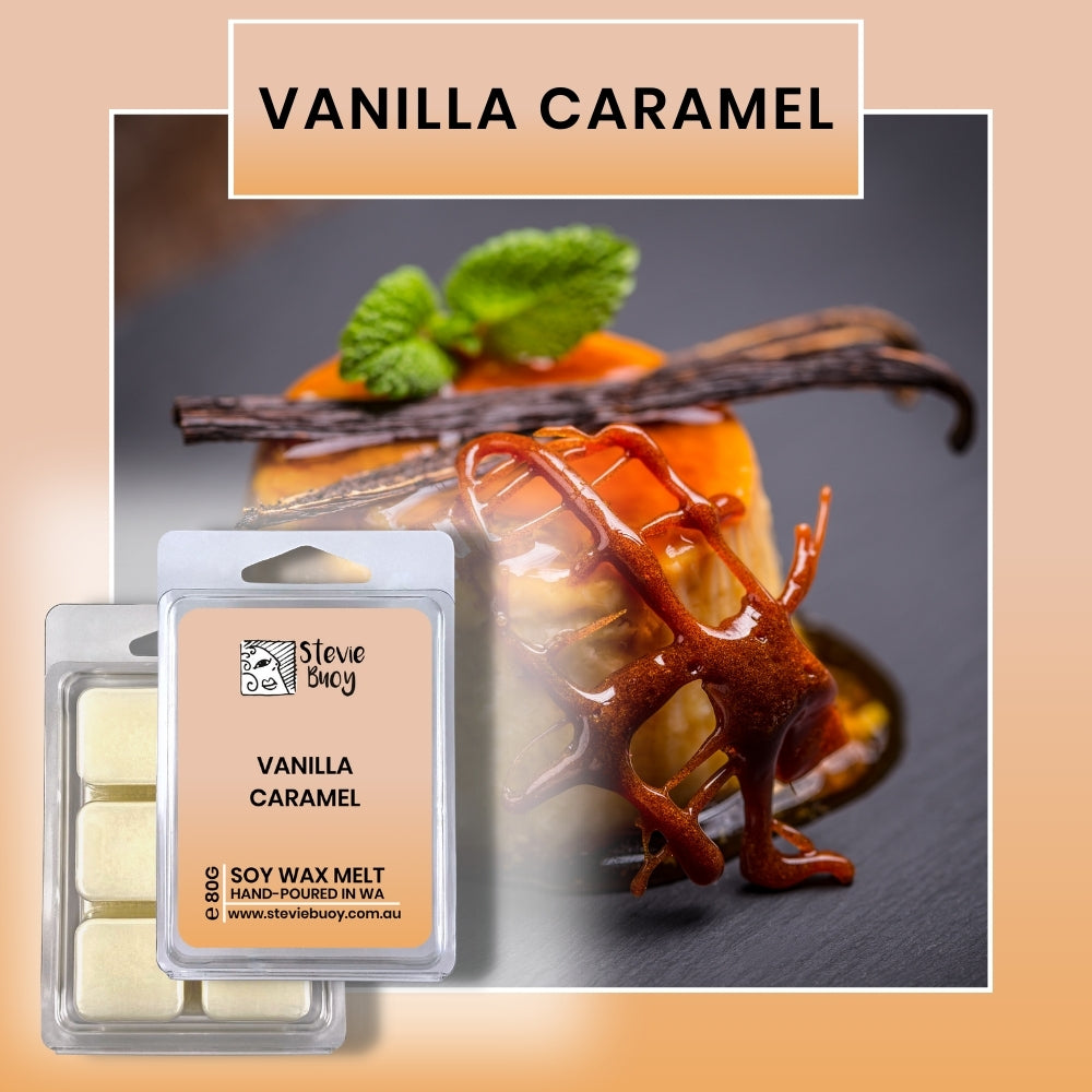 Clamshell Wax Melts - Vanilla Caramel by Stevie Buoy ?? Shop now!!