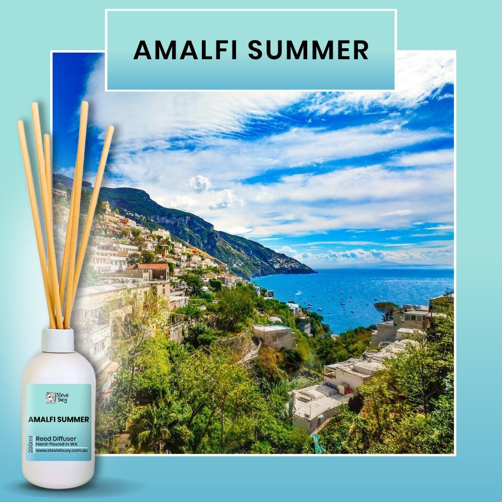 Classic Reed Diffuser - Amalfi Summer / 200ml by Stevie Buoy ?? Shop now!!