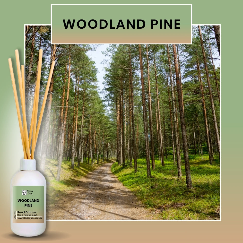 Classic Reed Diffuser - Woodland Pine / 200ml by Stevie Buoy ?? Shop now!!