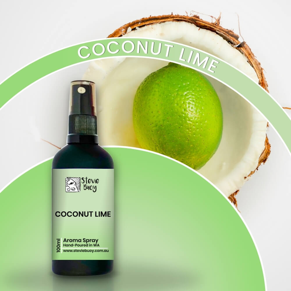 Coconut Lime Aroma Spray - 100ml by Stevie Buoy