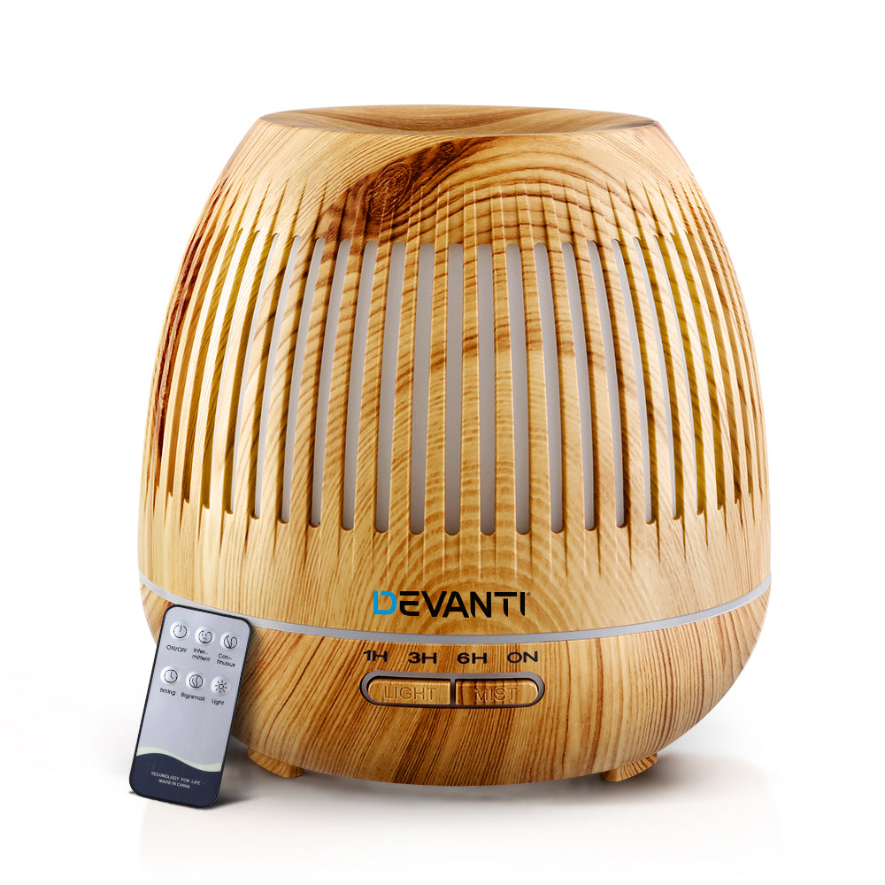 Devanti Aroma Diffuser Aromatherapy Humidifier 400ml - by Stevie Buoy