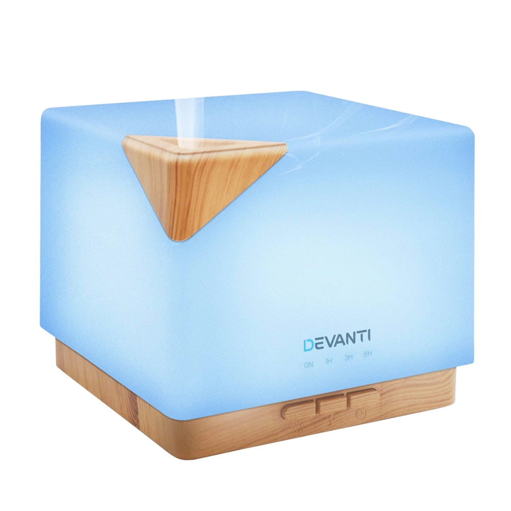 Devanti Aroma Diffuser Aromatherapy Humidifier 600ml - by Stevie Buoy