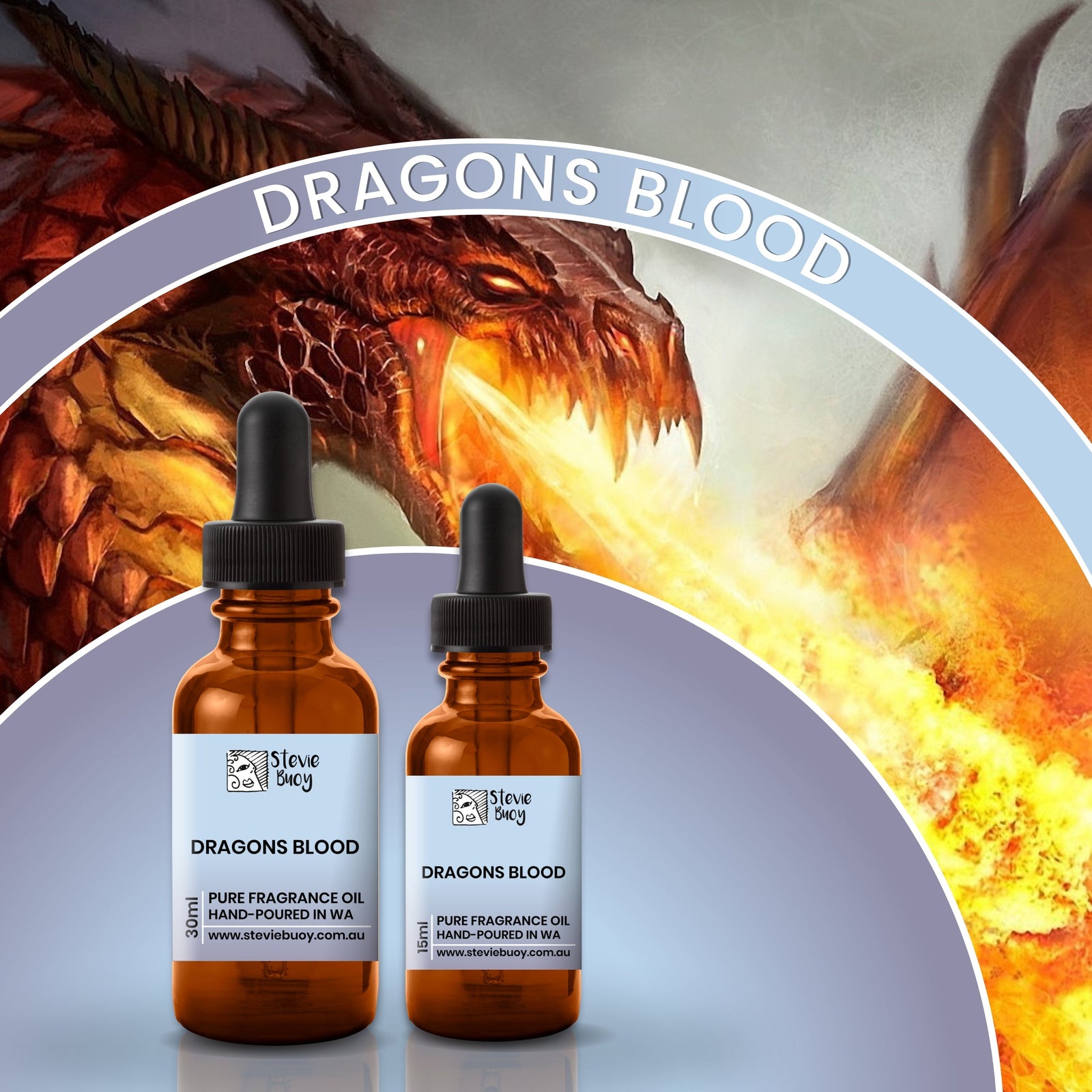 Dragons Blood Fragrance Oil for Aroma Diffusers - by Stevie Buoy