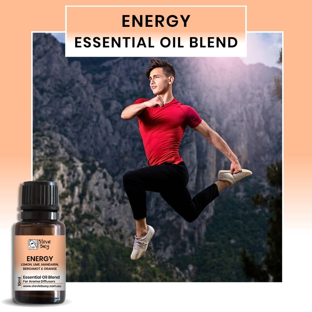 Energy Essential Oil Blend for Aroma Diffusers - 10ml by Stevie Buoy