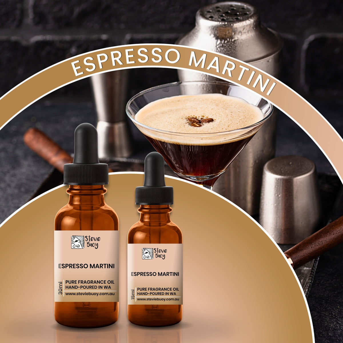 Espresso Martini Fragrance Oil for Aroma Diffusers - by Stevie Buoy