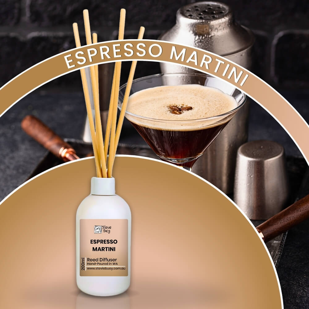 Espresso Martini Reed Diffuser - 200ml by Stevie Buoy