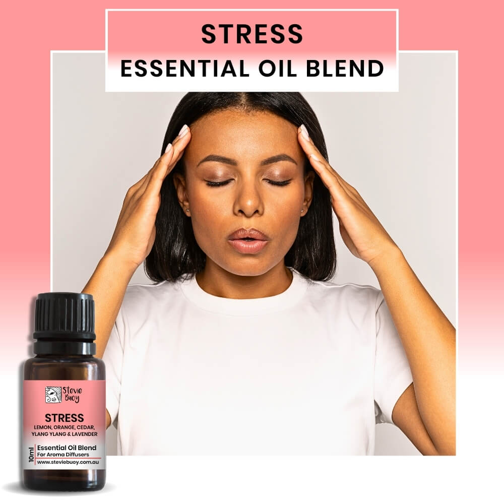 Essential Oil Blends for Aroma Diffusers - Stress / 10ml by Stevie Buoy ?? Shop now!!