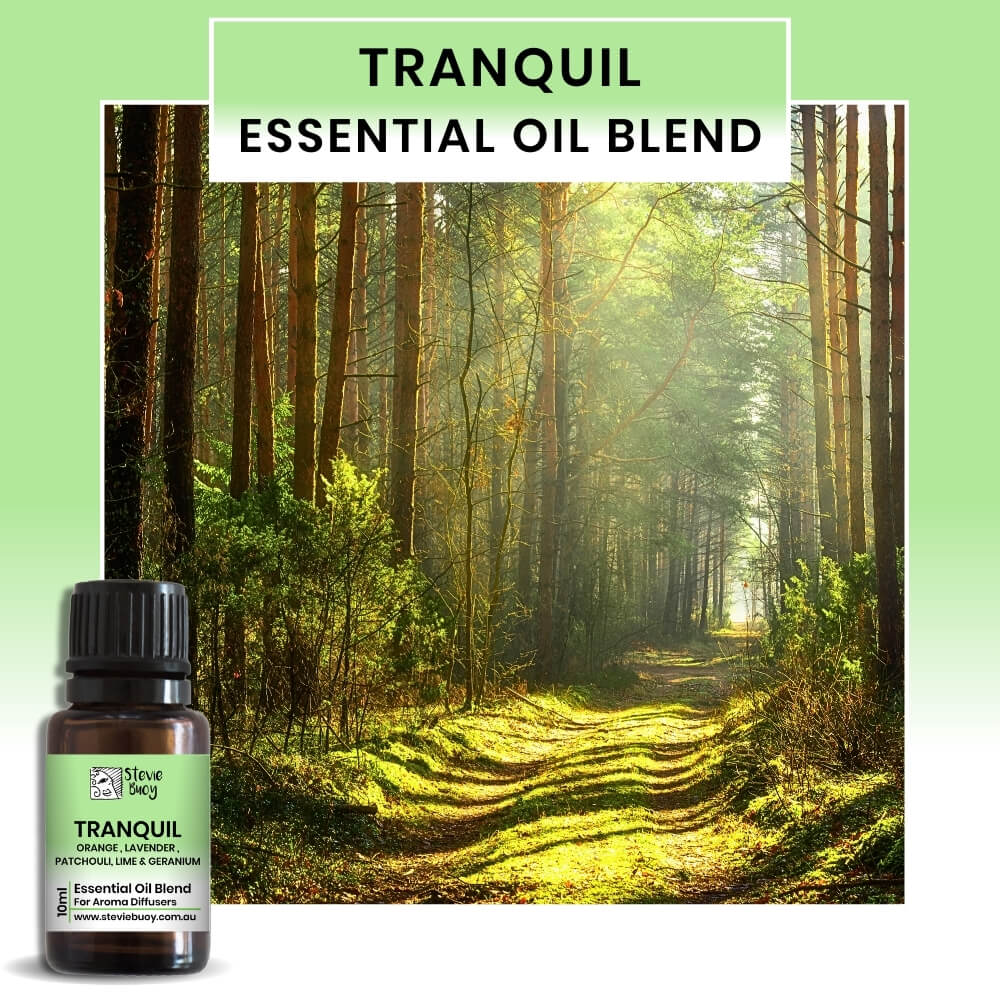 Essential Oil Blends for Aroma Diffusers - Tranquil / 10ml by Stevie Buoy ?? Shop now!!