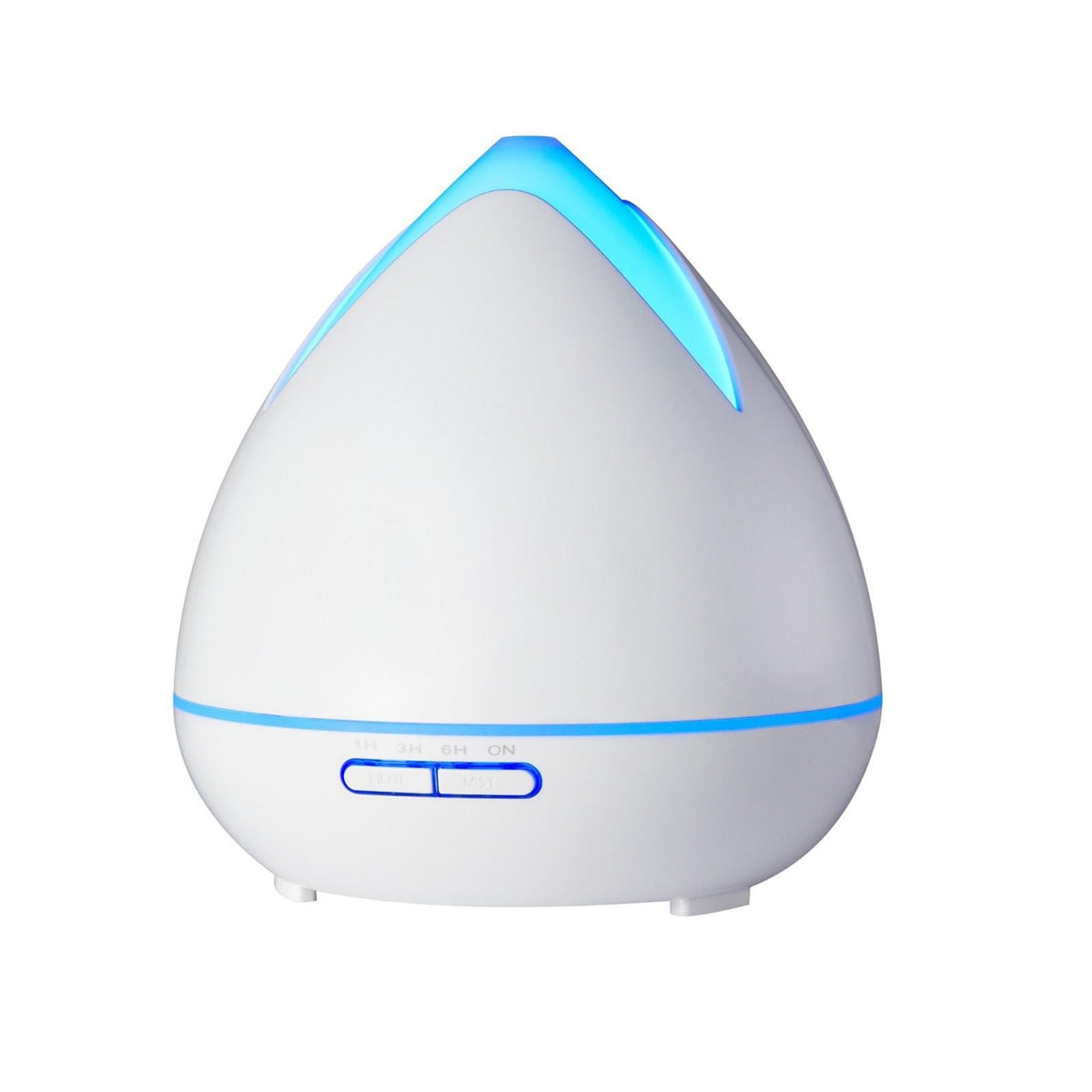 Essential Oils Ultrasonic Aromatherapy Diffuser Air Humidifier Purify 400ml - White - by Stevie Buoy