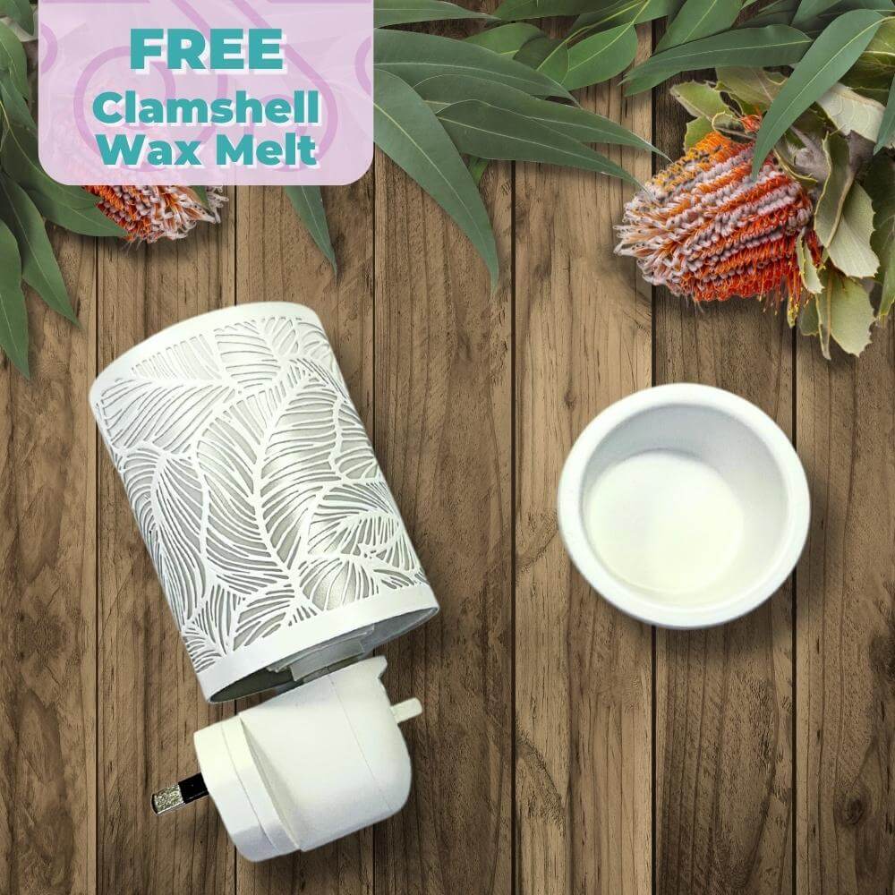 Foliage Plug in Wax Warmer - White - by Stevie Buoy ?? Shop now!!