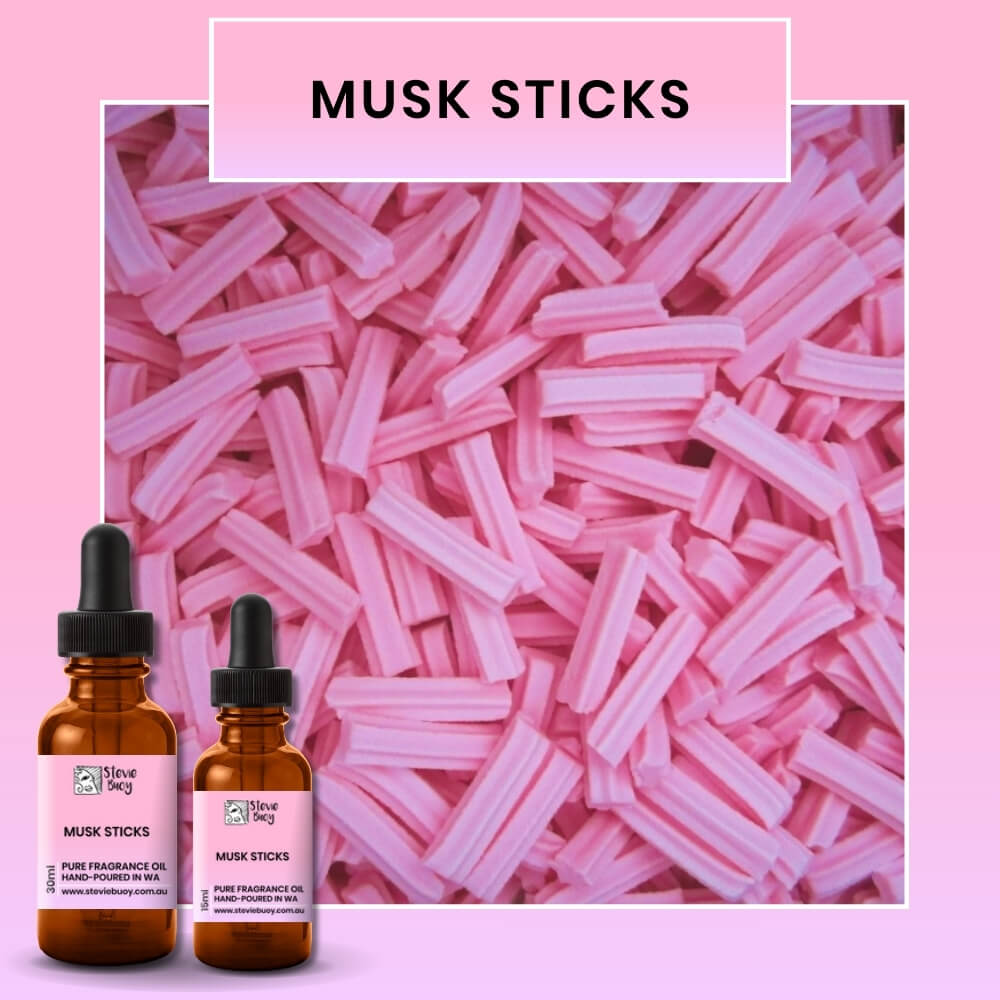 Fragrance Oil for Aroma Diffusers - Musk Sticks / 15ml by Stevie Buoy ?? Shop now!!