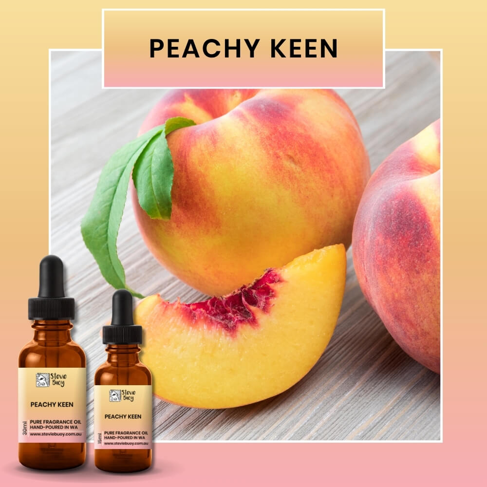 Fragrance Oil for Aroma Diffusers - Peachy Keen / 15ml by Stevie Buoy ?? Shop now!!