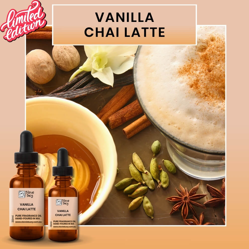 Fragrance Oil for Aroma Diffusers - Vanilla Chai Latte / 15ml by Stevie Buoy ?? Shop now!!