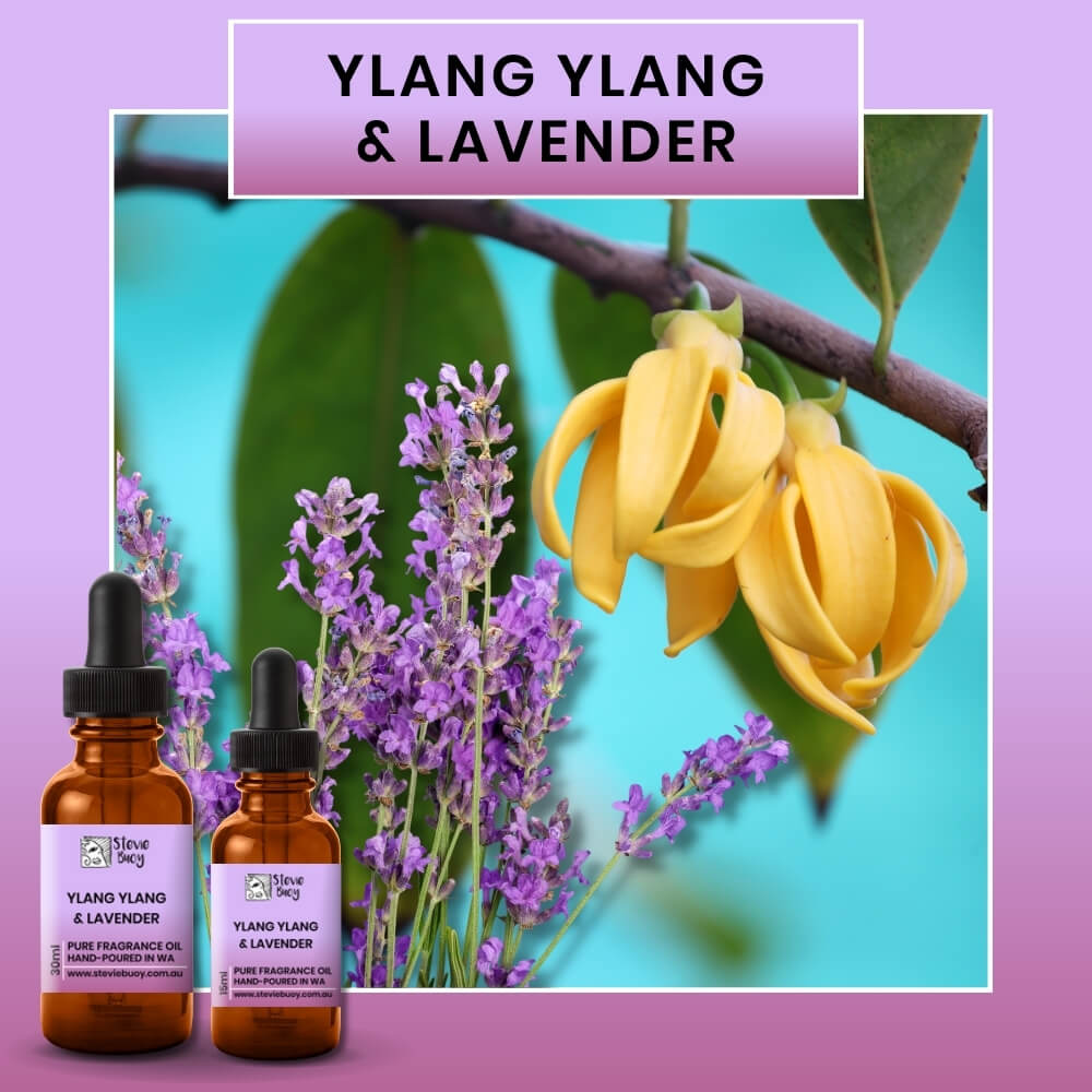 Fragrance Oil for Aroma Diffusers - Ylang Ylang & Lavender / 15ml by Stevie Buoy ?? Shop now!!