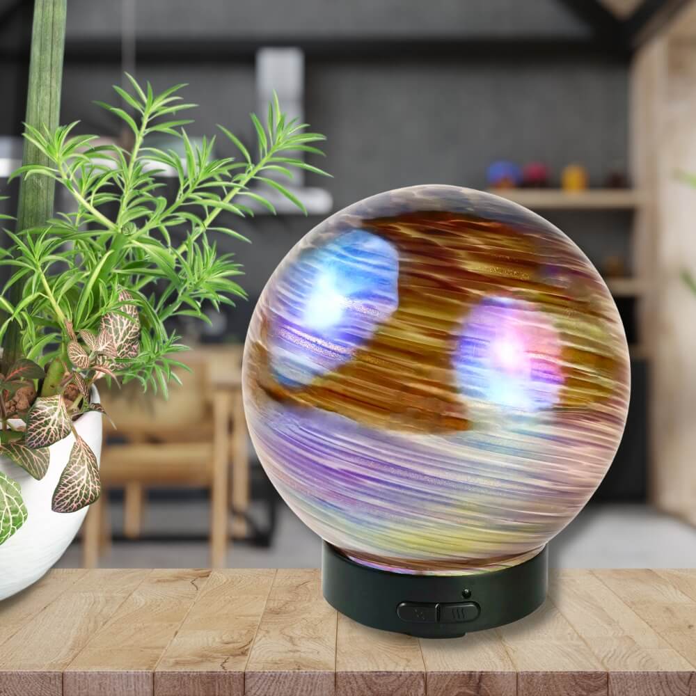 Galaxy Sphere Glass Ultrasonic Diffuser - by Stevie Buoy