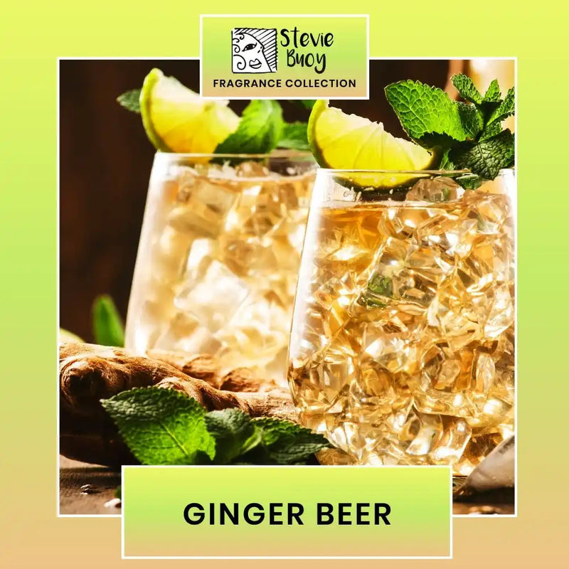 Refreshing ginger beer.