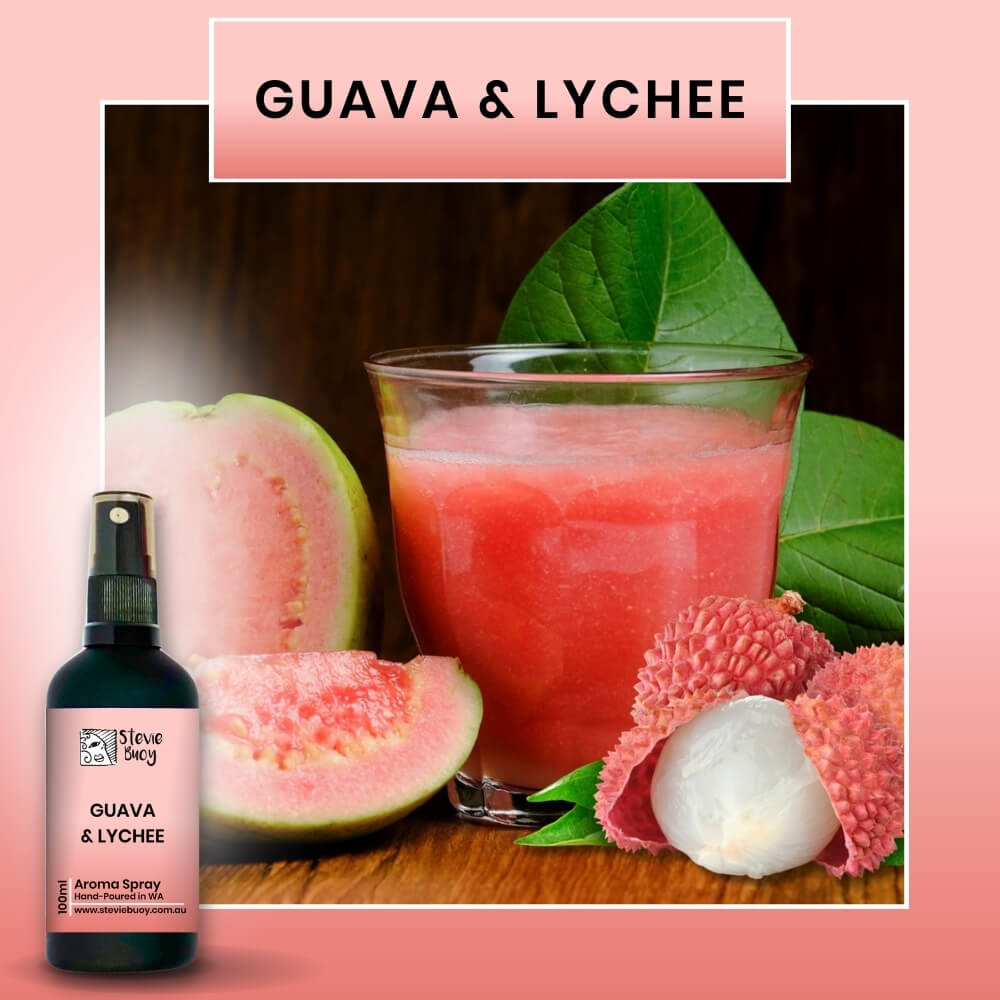 Guava &amp; Lychee Aroma Spray - 100ml by Stevie Buoy