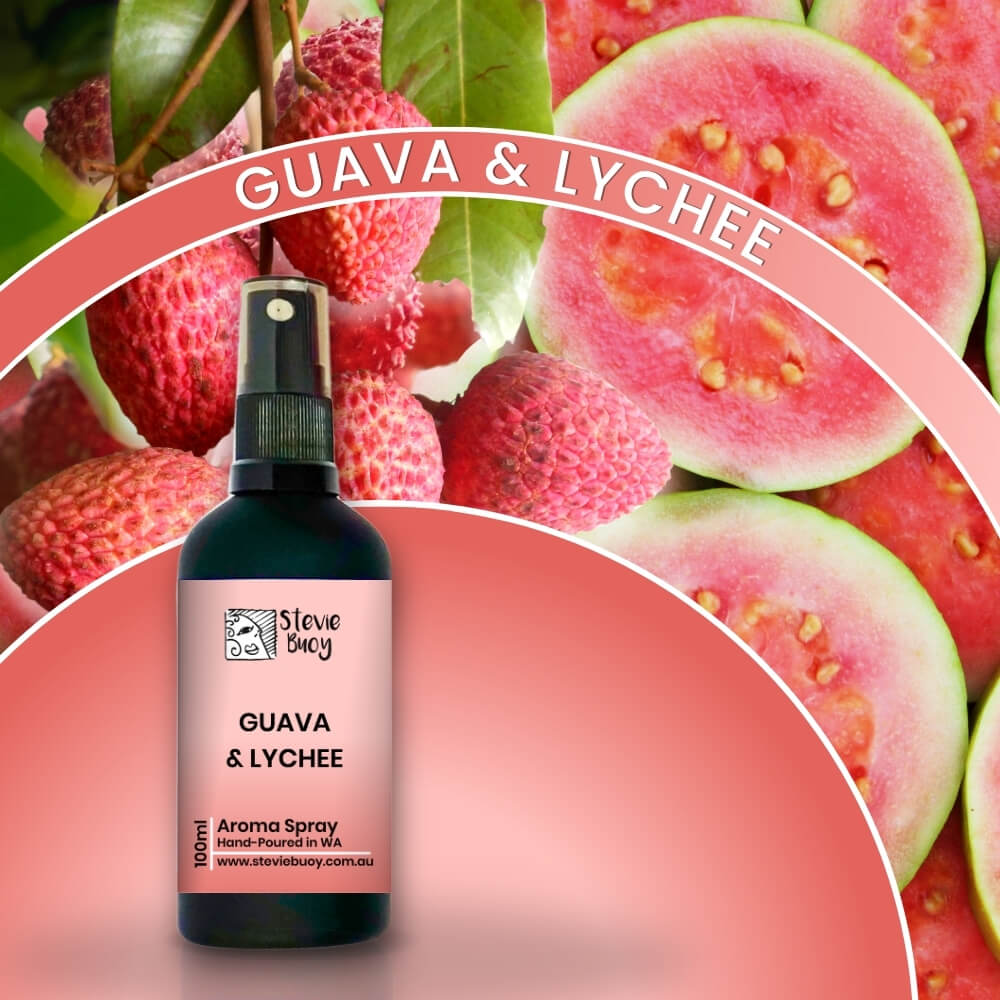 Guava &amp; Lychee Aroma Spray - 100ml by Stevie Buoy